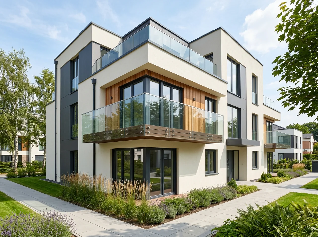 Portes-fenêtres aluminium BUDVAR — minimalisme et durabilité