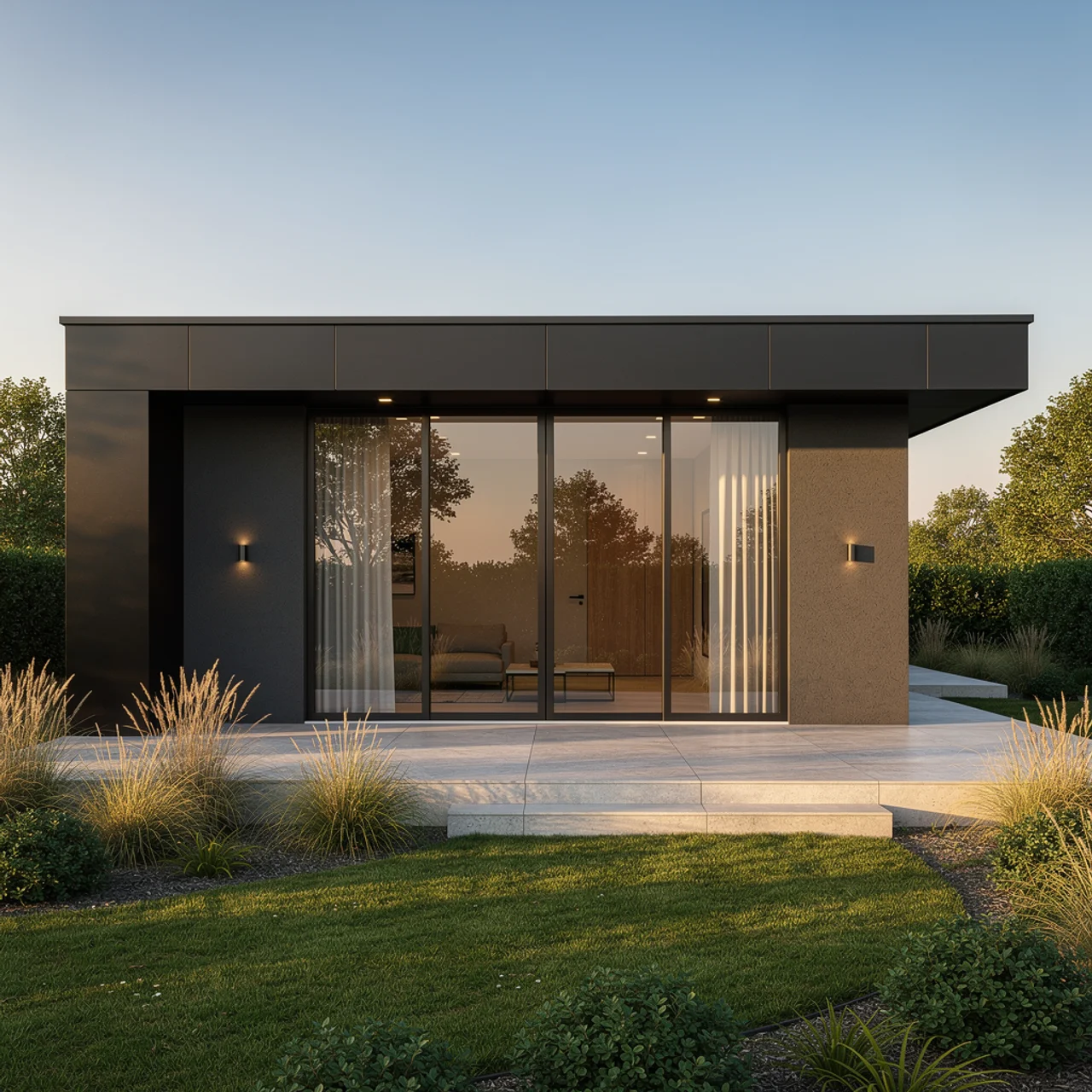 Fenêtres aluminium BUDVAR — vitrages modernes avec profilé aluminium