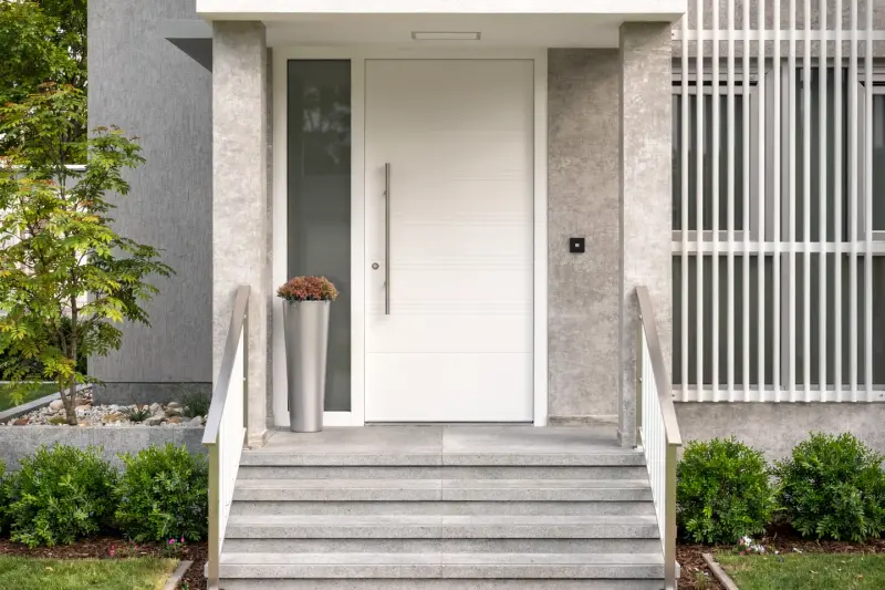 Portes d'entrée PVC
