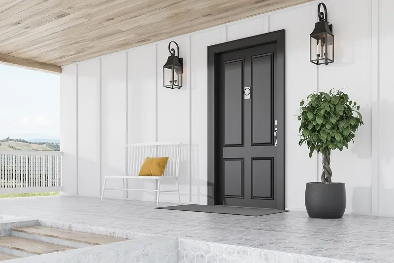 Portes aluminium — construction légère