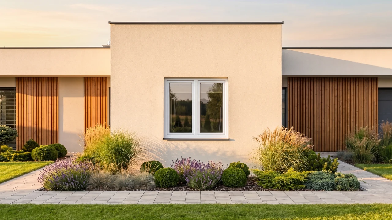 Maison avec fenêtres T-Classic BUDVAR — vue extérieure