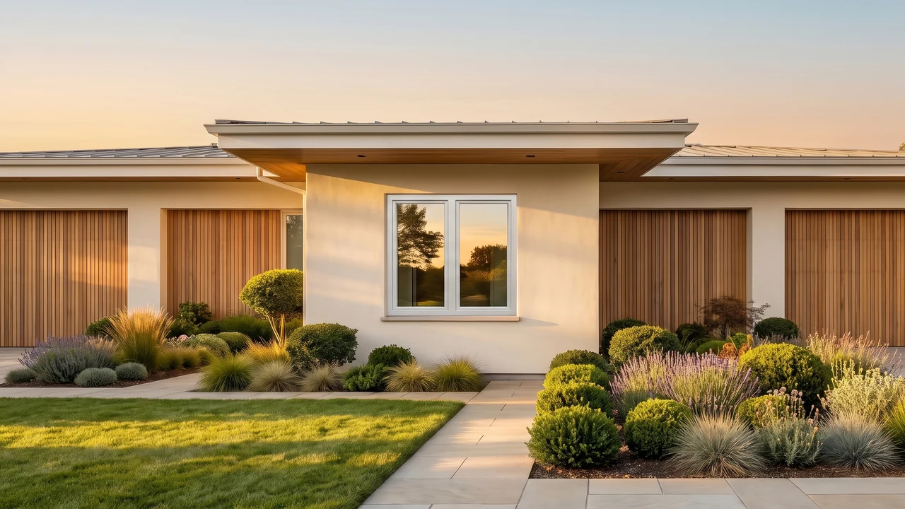 Maison avec fenêtres T-Comfort RENO BUDVAR — vue extérieure